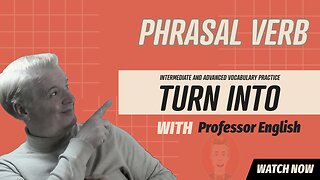 Phrasal Verb Practice "TURN INTO" with tag questions Interactive Exercise