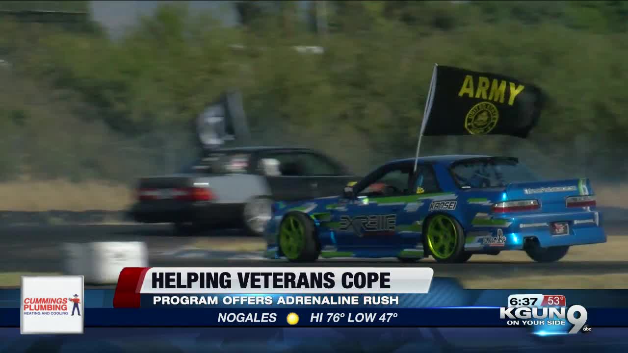 Program helps veterans through recovery with the help of driftting