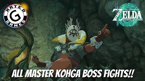 All Master Kohga Boss Fights! - Tears of the Kingdom Boss Fights