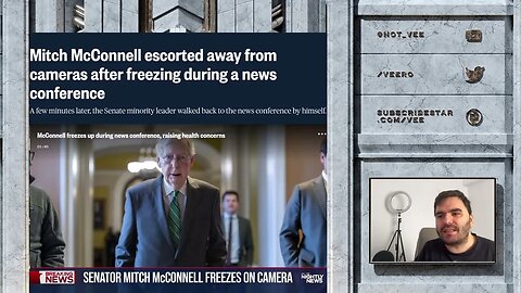 Mitch McConell May Have Had Stroke On Air