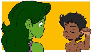 She-Hulk y Cypher | T1E12 | She-Hulk vs. Sunspot | Animación
