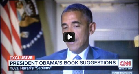 Barack Obama, "A Book I Really Enjoyed Is By an Israeli Author Yuval Harari."