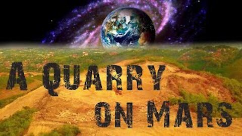 A Quarry on Mars - 5 Minutes on Mars Terrain right beside our Subdivision