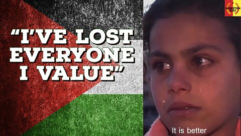 Palestinian Girl Speaks on Losing Her Entire Family