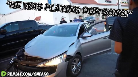 Fan Crashes In Front Of Sneako And N3on!