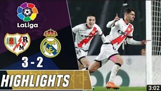 Rayo Vallecano 3-2 Real Madrid All Goals and Highlights News.