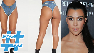 Khloe Kardashian UNVEILS New Line Of DENIM THONGS! | Trending Topics