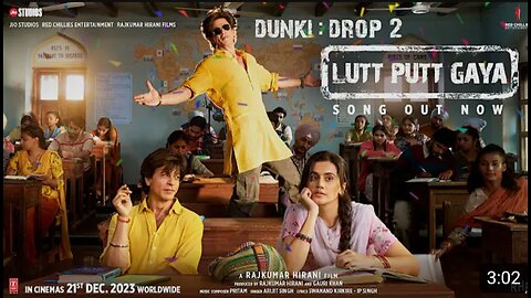 Dunki Drop 2:Lutt Putt Gaya Bollywood Songs