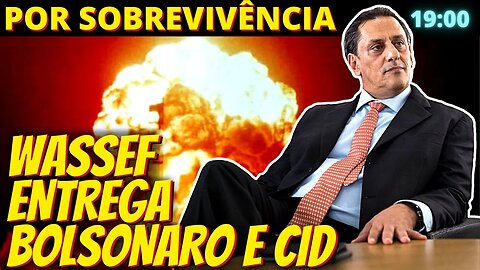 19h Pra salvar a própria pele, Wassef entrega Bolsonaro e Mauro Cid