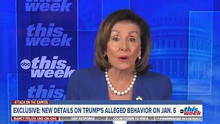 Pelosi Claims She Begged Trump Admin To Send National Guard on January 6th