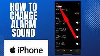 HOW TO CHANGE ALARM SOUND ON IPHONE 14