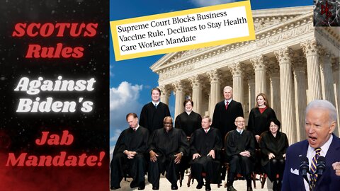 Supreme Court Stays the Ban on Private Business Jabs! Caves on Healthcare Providers