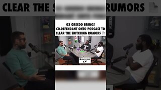 03 Greedo Defends Snitching Allegations!!!
