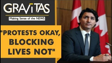 Gravitas Ukraine Direct: Trudeau tweets from his secret hide-out amid trucker protest