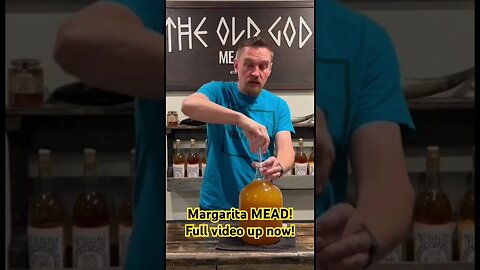 Margarita MEAD! Full video up now! Inspired by Mexico! #mead #alcohol #honeywine #homebrew #mexico