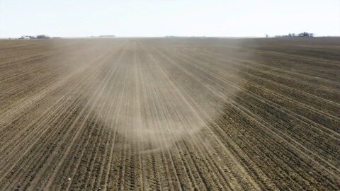 Conditions are perfect for dust devils in Alberta and we caught a few