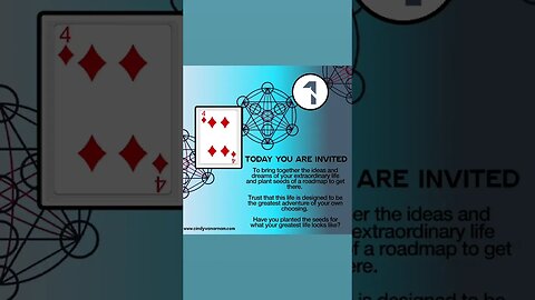 Your Plan for Extraordinary - 4 Of Diamonds