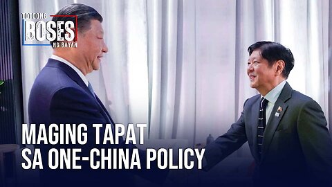 Chinese embassy, pinayuhan ang Administrasyong Marcos na maging tapat sa One-China Policy