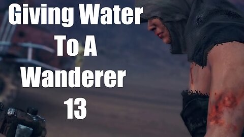 Mad Max Giving Water To A Wanderer 13