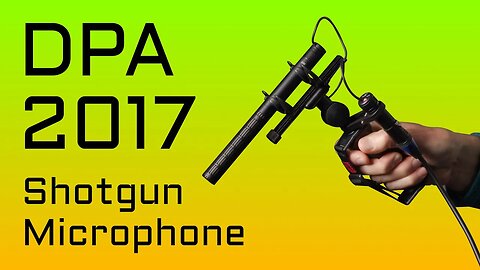 Awesome 4017b/MKH-416 Alternative: DPA 2017 Shotgun Microphone!
