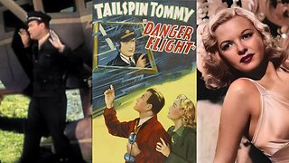 DANGER FLIGHT (1939) John Trent, Marjorie Reynolds & Milburn Stone | Adventure, Romance | B&W