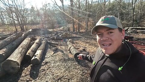 Cutting Firewood With The Echo CS-590