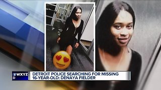 Detroit police looking for missing 16-year-old girl