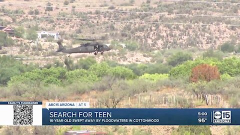 Hundreds of volunteers, crews continue search for 16-year-old Faith Moore near Cottonwood