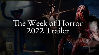 Week Of Horror 2022 Trailer - GReimer Gaming Channel Event