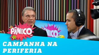 Alvaro Dias sobre campanha: "na periferia é onde eu me sinto melhor"