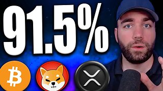 91.5% CHANCE THIS HAPPENS (So Far..) Crypto & Bitcoin News Today!