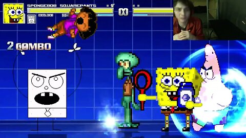 SpongeBob SquarePants Characters (SpongeBob And Squidward) VS Dora The Explorer In An Epic Battle