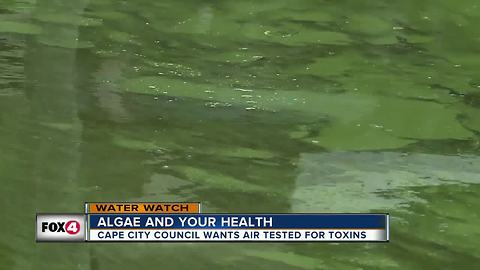 Cape Coral wants air tested for toxins related to water crisis