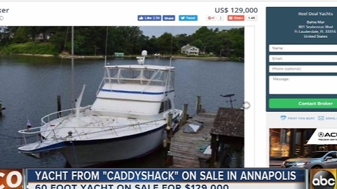 Yacht from Caddyshack for sale in Annapolis