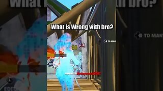why did he start going crazy after I killed him #shorts #fortniteshorts #gaming