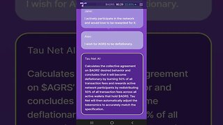 61 User-Controlled Tokenomics - Agoras (example) 💎#shorts #TauNet #TauLanguage #tokenomics