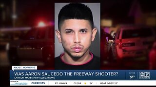Was Aaron Saucedo the freeway shooter?