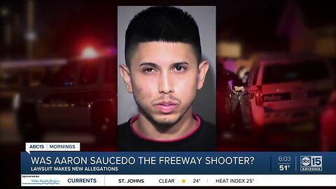 Was Aaron Saucedo the freeway shooter?