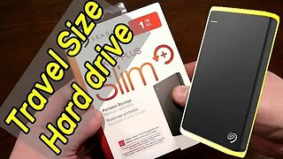 Seagate backUp plus Slim 1tb - Review - Fast Drive USB Portable Storage