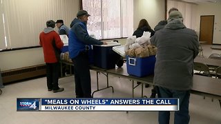 Meals on Wheels makes deliveries despite bitter cold