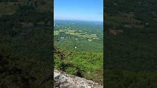 View from the top of Yonah Mountain in north Georgia!