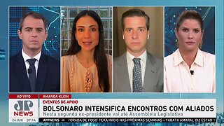 Amanda Klein e Beraldo analisam encontros de Bolsonaro com aliados