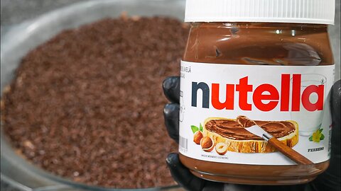 SIMPLE DESSERT WITH NUTELLA!! (No bake) You won't be able to stop eating