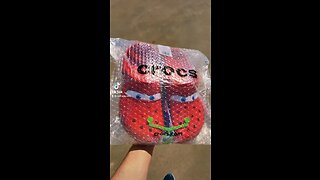 Lightning McQueen Crocs Unboxing Super rare🔥🤝🏽