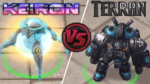 The Aegis in Action! It's Keiron vs Terran, with the New Patch - SC II, Scion Races