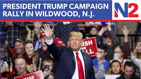 President Donald Trump campaign rally in Wildwood, N.J. | REPLAY