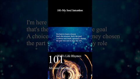 101-My Soul Intention #short