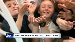 Weather Machine visits St. Christopher