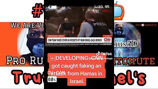 CNN Got Caught Faking An Attack From Hamas In 🇮🇱 Israel... #VishusTv 📺