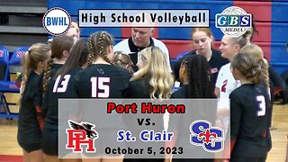 High School Volleyball - Port Huron vs. St. Clair